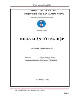 Hoàn hiện công tác kế toán hàng hóa tại công ty cổ phần bảo an 