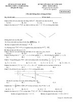 De thi thu THPT QG  mon toan 12 