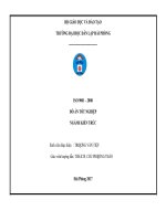 ĐỒ án KIẾN TRÚC trung tâm văn hóa thanh niên thành phố hải phòng 