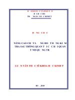 Nâng cao chất lượng hoạt động kiểm tra sau thông quan tại Cục Hải quan tỉnh Quảng Trị