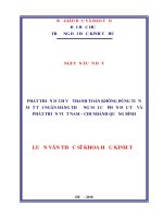 Phát triển dịch vụ thanh toán không dùng tiền mặt tại Ngân hàng thương mại cổ phần Đầu tư và Phát triển Việt Nam – chi nhánh Quảng Bình