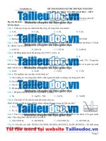 Công phá hóa học   đề 09   file word có lời giải image marked 