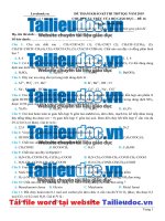 Công phá hóa học   đề 16   file word có lời giải image marked 