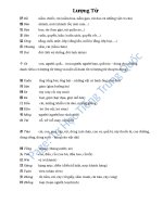 24 lượng từ tiếng trung