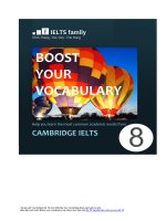 Boost your vocabulary   cambridge IELTS 8   test12