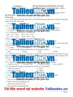 Công phá hóa học   đề 12   file word có lời giải image marked 