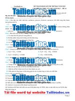 Công phá hóa học   đề 24   file word có lời giải image marked 