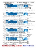 67  đề thi thử THPTQG năm 2019 môn hóa học   chuyên lê thánh tông   quảng nam   lần 1 (cách giải khác) image marked 