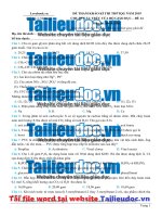 Công phá hóa học   đề 14   file word có lời giải image marked 