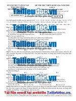 43  THPT chuyên thái bình   lần 2   2019 image marked 