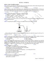 ĐÈ HSG HÓA 9 HAYKHÓSỐ 1