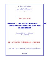 NÂNG CAO CHẤT LƯỢNG DỊCH vụ tín DỤNG CHO VAY KHÁCH HÀNG cá NHÂN tại NGÂN HÀNG hợp tác xã VIỆT NAM   CHI NHÁNH THANH hóa 