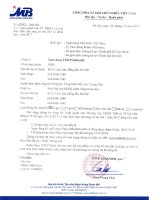 TÀI LIỆU THỊ TRƯỜNG CHỨNG KHOÁNG  MBB CBTT   NQ tam ung co tuc lan 1 nam 2017 