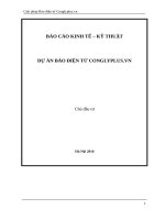 Giải pháp Báo điện tử Conglyplus.vn