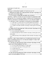 Pháp luật về kiểm soát hành vi lạm dụng vị trí độc quyền của các doanh nghiệp tại việt nam 