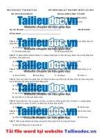 5  đề thi minh hoạ THPT quốc gia năm 2019   môn GDCD   file word có đáp án image marked 