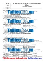 63  đề thi thử THPT QG 2019   môn địa lý   megabook   đề 10   file word có lời giải chi tiết image marked 