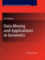 Springer data mining and applications in genomics oct 2008 ISBN 1402089740 pdf 