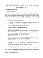 Thuyết minh Biện pháp thi công PCCC trong nhà