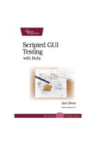 Pragmatic bookshelf scripted GUI testing with ruby aug 2008 ISBN 1934356182 pdf 