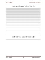 đồ án lộ thiên mỏ Than na dương