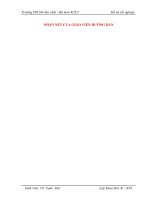 đồ án khai trường 20,đồi 1 apatit lào cai