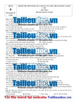 59  đề thi thử THPT QG 2019   môn địa lý   megabook   đề 6   file word có lời giải chi tiết image marked 