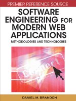IGI global software engineering for modern web applications methodologies and technologies jun 2008 ISBN 1599044927 pdf 