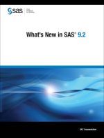SAS whats new in SAS 9 2 oct 2008 ISBN 1599947536 pdf 