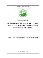 Quản lý khu di tích lịch sử và danh thắng Vũng Đục, thành phố Cẩm Phả, tỉnh Quảng Ninh (Luận văn thạc sĩ)