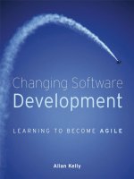 Wiley changing software development learning to become agile mar 2008 ISBN 047051504x pdf 