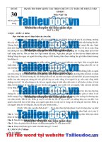 96  đề thi thử 2019 megabook môn văn   đề 30   file word có lời giải chi tiết image marked 