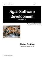 Prentice hall agile software development principles patterns and practices oct 2002 ISBN 0135974445 pdf 