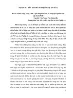 Bài 1: “Khát vọng Sông Lam” qua lăng kính chỉ số năng lực cạnh tranh cấp tỉnh (PCI)