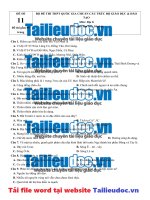 64  đề thi thử THPT QG 2019   môn địa lý   megabook   đề 11   file word có đáp án image marked 