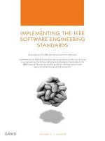 Sams implementing the IEEE software engineering standards oct 2000 ISBN 0672318571 pdf 
