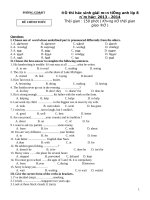 HSG anh 8 huyện 2013 2014