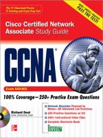 McGraw hill cisco certified network associate study guide exam 640802 apr 2008 ISBN 0071497285 pdf