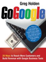 Amacom go google 20 ways to reach more customers and build revenue with google business tools jan 2008 ISBN 0814480594 pdf 