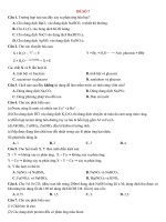 95. Đề thi thử THPTQG năm 2018 - Môn Hóa Học - Megabook - Đề số 7 - File word có lời giải chi tiết