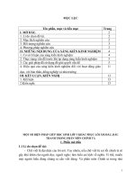 Một số biện pháp giúp học sinh lớp 3 khắc phục lỗi âm đầu, dấu thanh trong phân môn chính tả 