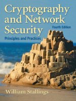 Prentice hall cryptography and network security principles and practices 4th edition nov 2005 ISBN 0131873164 pdf 