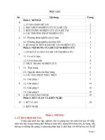 Tạo hứng thú học tập môn hóa học cho học sinh ở trường THCSTHPT như thanh bằng việc giải thích các hiện tượng thực tiễn có liên quan đến bài học thông qua hoạt động trải nghiệm kết nối 