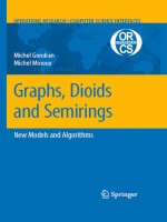 Springer graphs dioids and semirings new models and algorithms may 2008 ISBN 0387754490 pdf 