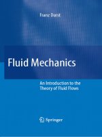 Springer fluid mechanics an introduction to the theory of fluid flows oct 2008 ISBN 3540713425 pdf 