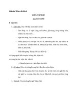 Giáo án Tiếng Việt 2 tuần 11 bài: Tập đọc  Bà cháu