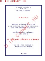 Hoàn thiện công tác quản lý thu bảo hiểm xã hội bắt buộc tại bảo hiểm xã hội huyện triệu phong, tỉnh quảng trị 