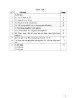 Một số kinh nghiệm rèn luyện kỹ năng giải bài toán bằng cách lập phương trình cho học sinh lớp 8 trường THCS đông hải 