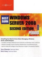 Syngress the best damn windows server 2008 book period 2nd edition jun 2008 ISBN 1597492736 pdf 