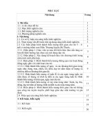 Một số biện pháp hình thành biểu tượng thời gian cho trẻ mẫu giáo 5   6 tuổi ở trường mầm non 